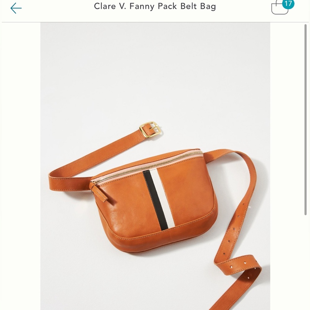 Clare V Fanny belt bag - used once. Excellent conditions see pictures